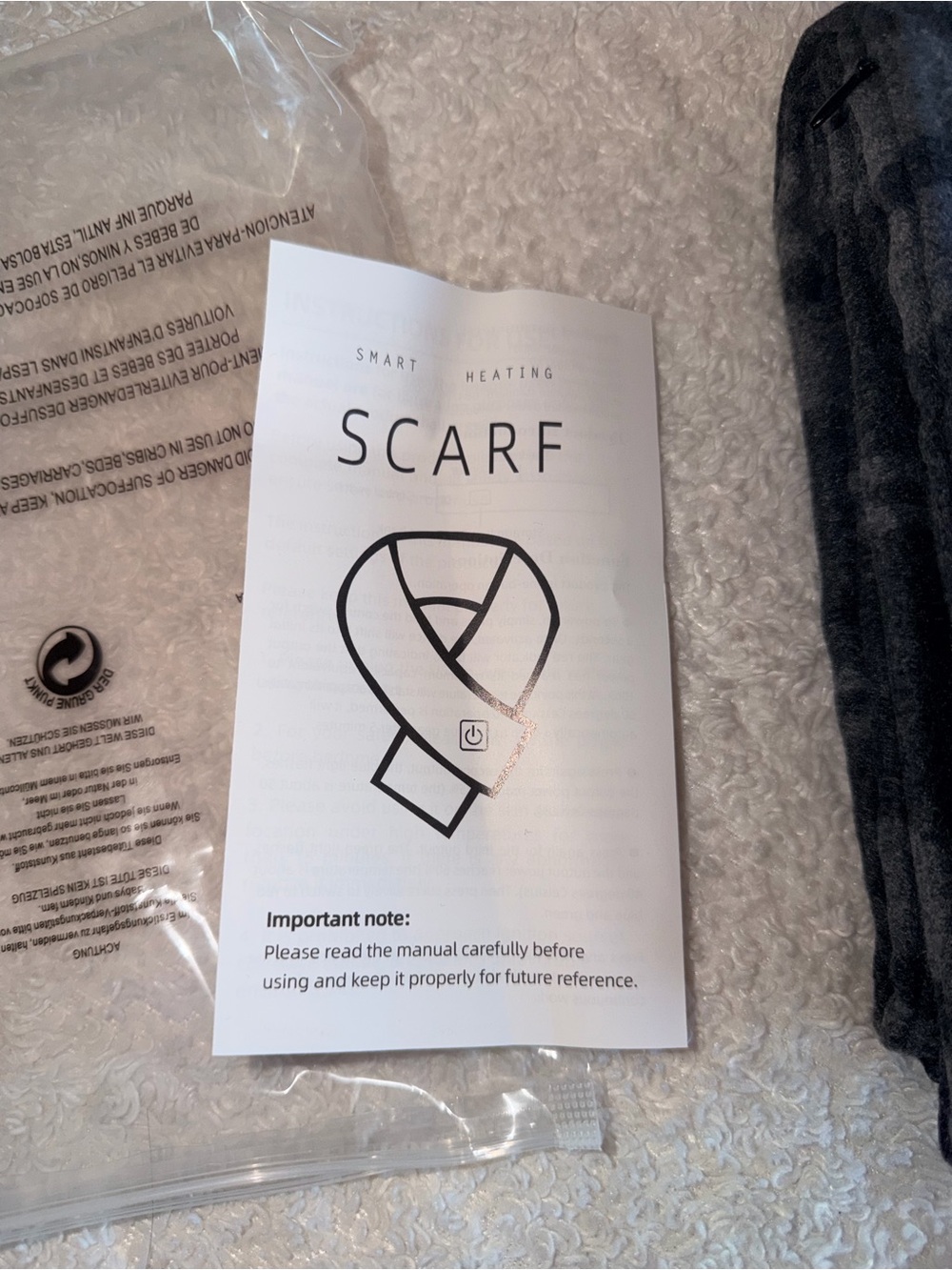 Heated Scarf New In Box - Picture 7 of 7
